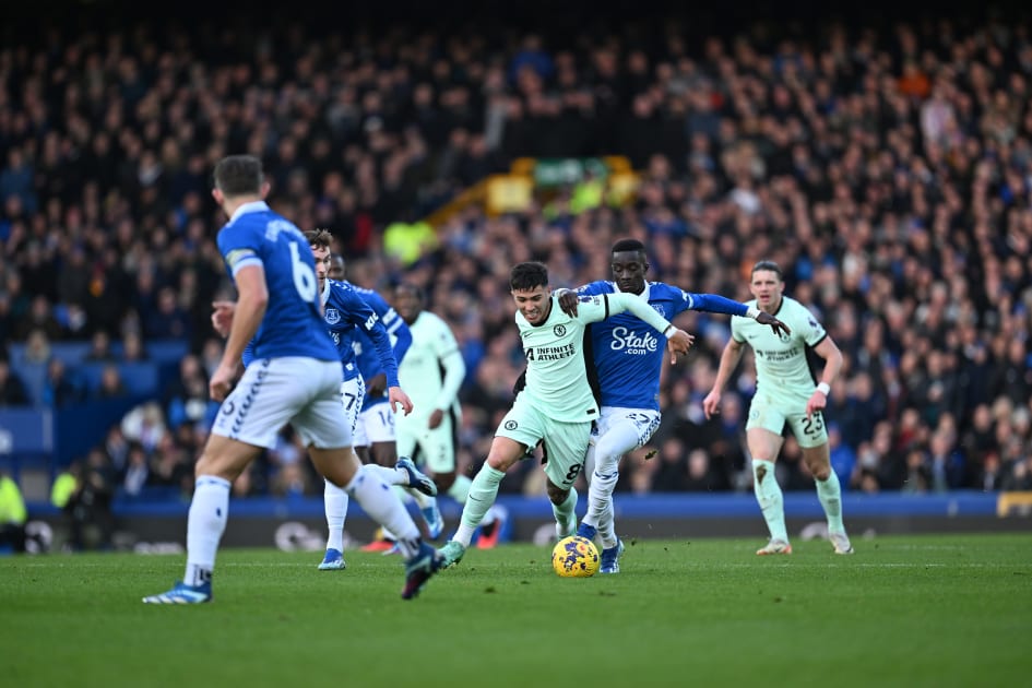 Match report Everton 2 Chelsea 0 News Official Site Chelsea